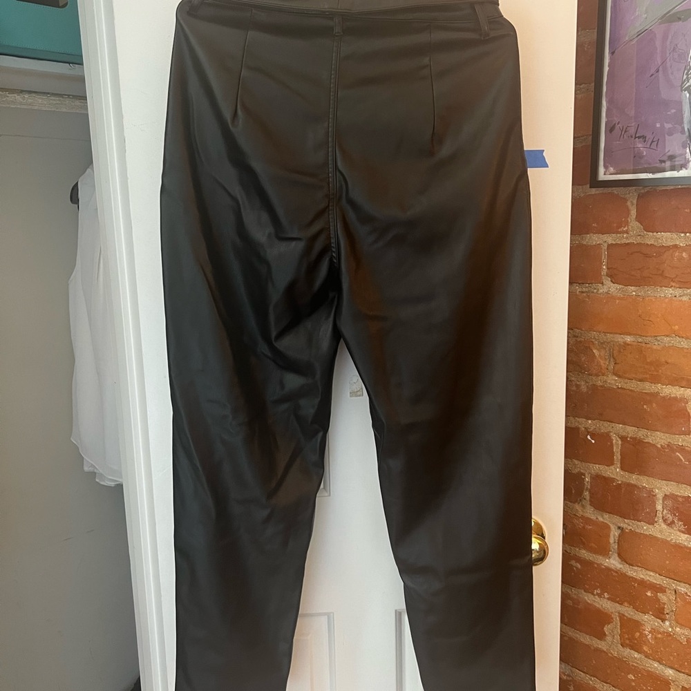 Nordstrom Leather Joggers